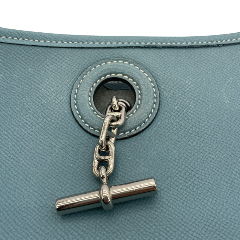 エルメス HERMES ヴェスパPM □J刻 ブルージーン クシュベル レディース ショルダーバッグ