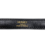 エルメス HERMES ケリー32 縫外い ○T刻印 ブラック ゴールド金具 ボックスカーフ レディース ハンドバッグ