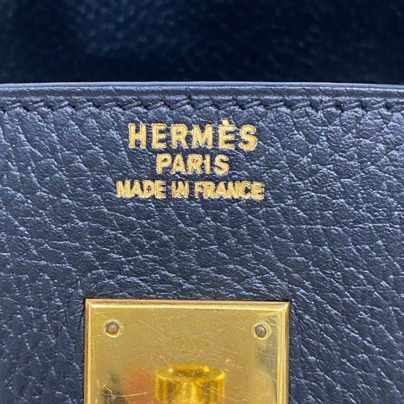 エルメス HERMES バーキン40 ○Z刻印 ブラック ゴールド金具 アルデンヌ レディース ハンドバッグ