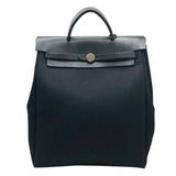 エルメス HERMES エールバッグアドPM □D刻 ブラック×SV金具 トワルオフィシェ/ヴァッシュハンター レディース リュック・デイパック