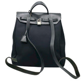 エルメス HERMES エールバッグアドPM □D刻 ブラック×SV金具 トワルオフィシェ/ヴァッシュハンター レディース リュック・デイパック