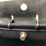 エルメス HERMES エールバッグアドPM □D刻 ブラック×SV金具 トワルオフィシェ/ヴァッシュハンター レディース リュック・デイパック