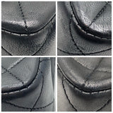 シャネル CHANEL マトラッセチェーンショルダーバッグ ブラック/GD金具 ラム レディース ショルダーバッグ
