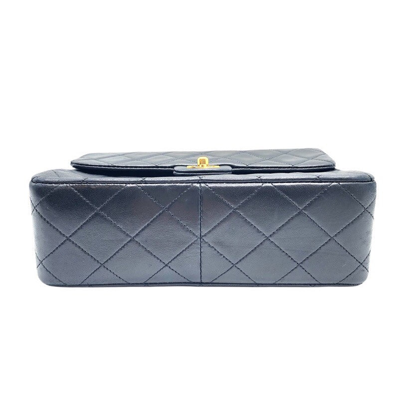 シャネル CHANEL マトラッセチェーンショルダーバッグ ブラック/GD金具 ラム レディース ショルダーバッグ