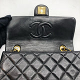 シャネル CHANEL マトラッセチェーンショルダーバッグ ブラック/GD金具 ラム レディース ショルダーバッグ