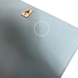 シャネル CHANEL ココハンドル29 A92991 ライトブルー ゴールド金具 キャビアスキン レディース ハンドバッグ
