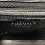 シャネル CHANEL マトラッセ チェーンショルダーバッグ A01115 9番台 ブラック シルバー金具 キャビアスキン レディース ショルダーバッグ