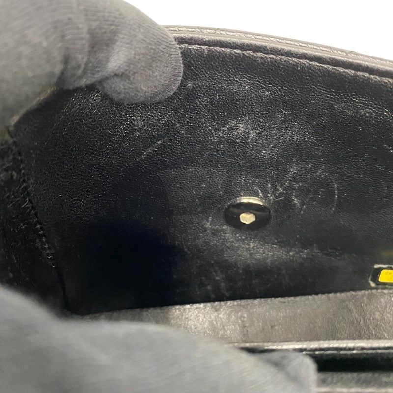 シャネル CHANEL マトラッセ チェーンショルダーバッグ A01115 9番台 ブラック シルバー金具 キャビアスキン レディース ショルダーバッグ