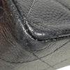 シャネル CHANEL マトラッセ チェーンショルダーバッグ A01115 9番台 ブラック シルバー金具 キャビアスキン レディース ショルダーバッグ