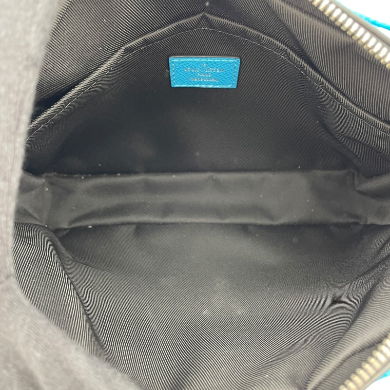 ルイ・ヴィトン LOUIS VUITTON アウトドアメッセンジャーPM M30429 ブルー タイガラマ レディース ショルダーバッグ