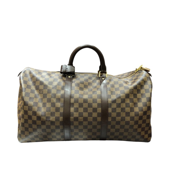 ルイ・ヴィトン LOUIS VUITTON キーポル50 M41427 ダミエ ダミエキャンバス メンズ ボストンバッグ