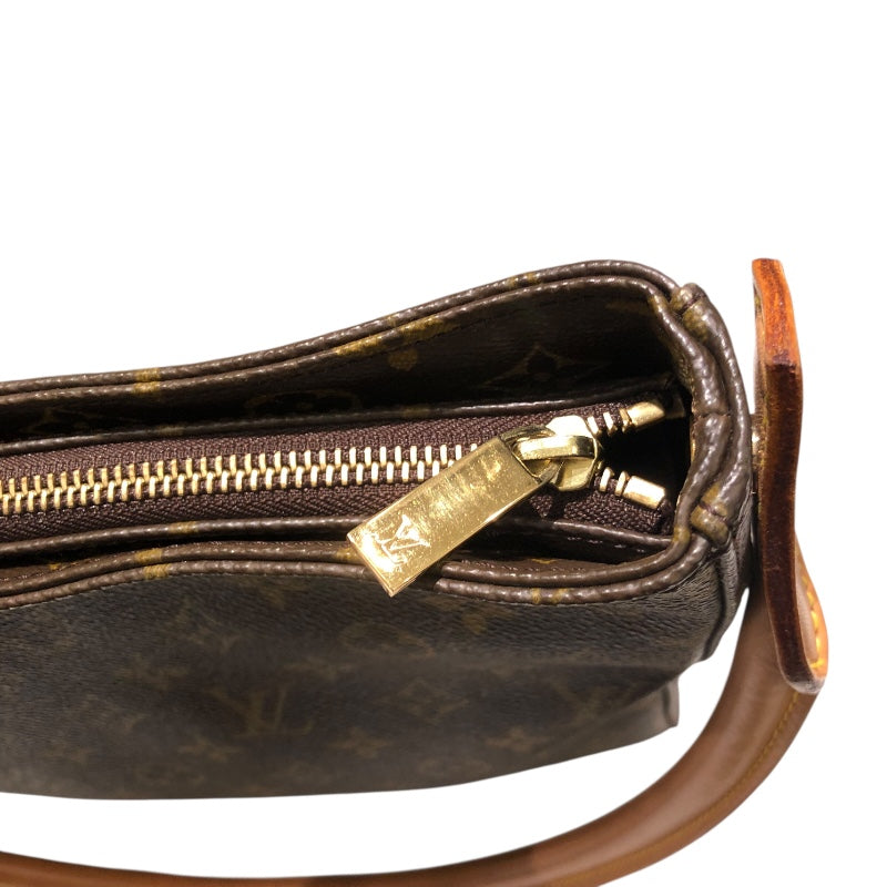 ルイ・ヴィトン LOUIS VUITTON ルーピングGM M51145 ブラウン モノグラム レディース ショルダーバッグ