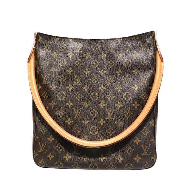 ルイ・ヴィトン LOUIS VUITTON ルーピングGM M51145 ブラウン モノグラム レディース ショルダーバッグ