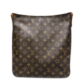 ルイ・ヴィトン LOUIS VUITTON ルーピングGM M51145 ブラウン モノグラム レディース ショルダーバッグ