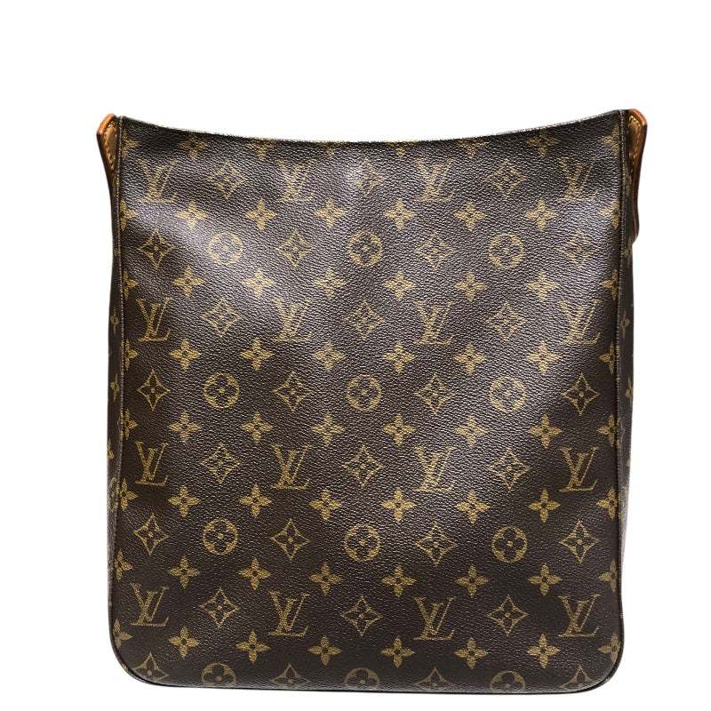 ルイ・ヴィトン LOUIS VUITTON ルーピングGM M51145 ブラウン モノグラム レディース ショルダーバッグ