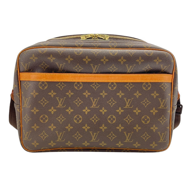ルイ・ヴィトン LOUIS VUITTON リポーターGM M45252 ブラウン モノグラムキャンバス レディース ショルダーバッグ