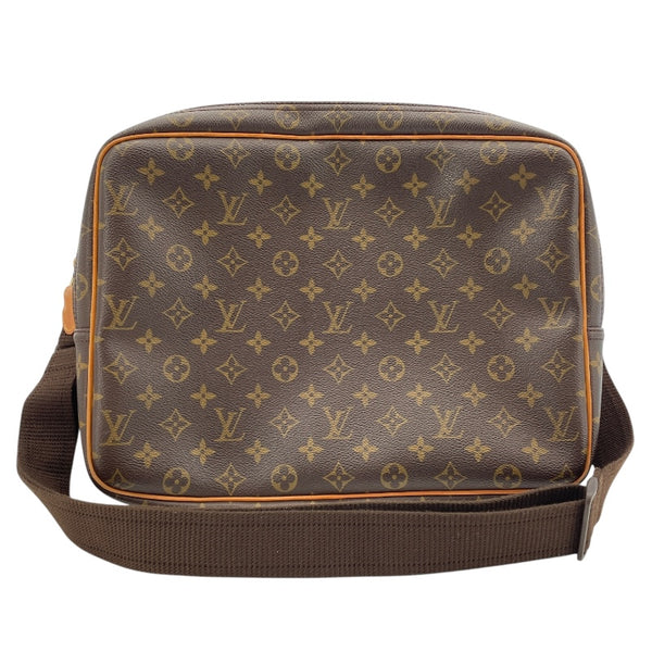 ルイ・ヴィトン LOUIS VUITTON リポーターGM M45252 ブラウン モノグラムキャンバス レディース ショルダーバッグ