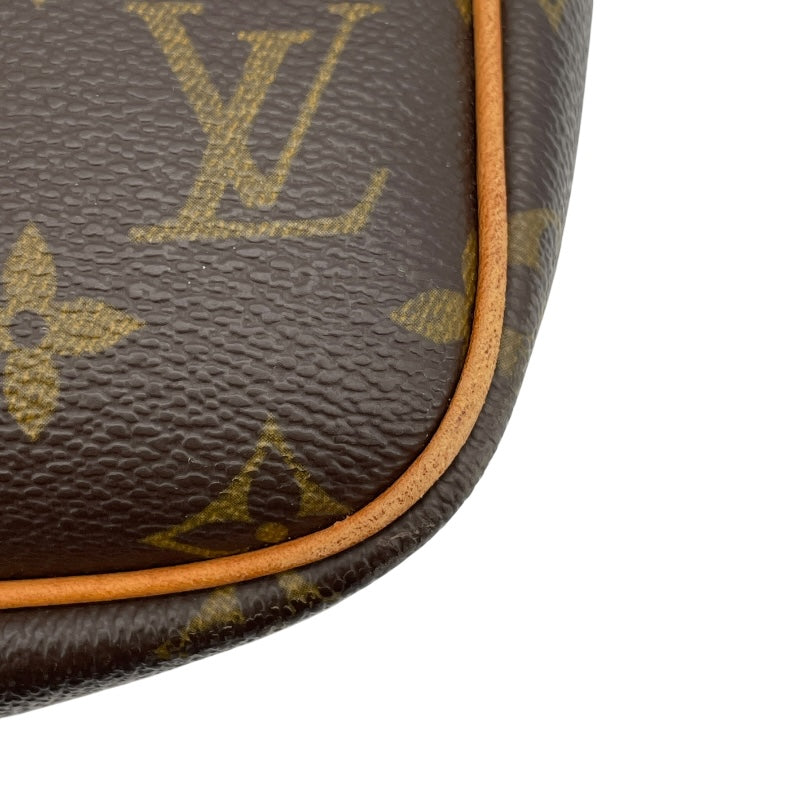 ルイ・ヴィトン LOUIS VUITTON リポーターGM M45252 ブラウン モノグラムキャンバス レディース ショルダーバッグ