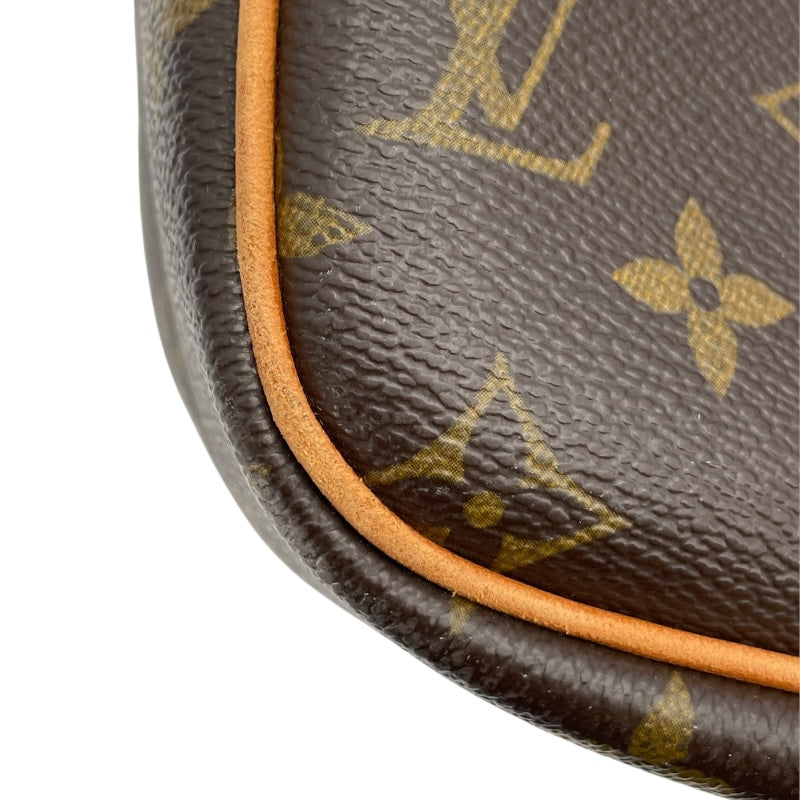 ルイ・ヴィトン LOUIS VUITTON リポーターGM M45252 ブラウン モノグラムキャンバス レディース ショルダーバッグ