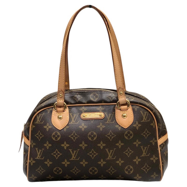 ルイ・ヴィトン LOUIS VUITTON モントルグイユPM M95565 ブラウン　 PVC レディース ハンドバッグ