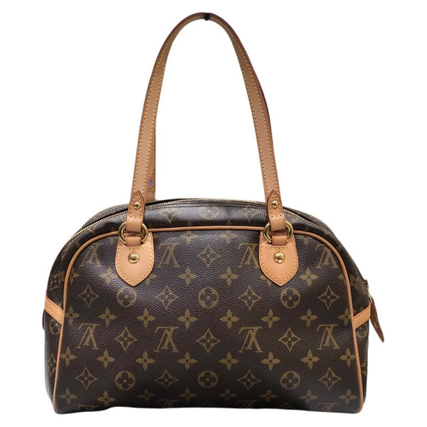 ルイ・ヴィトン LOUIS VUITTON モントルグイユPM M95565 ブラウン　 PVC レディース ハンドバッグ