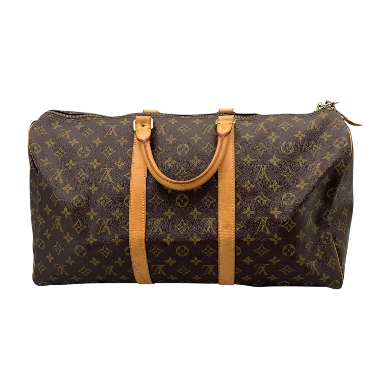 ルイ・ヴィトン LOUIS VUITTON キーポル50 M41426 ブラウン モノグラム ユニセックス ボストンバッグ