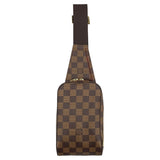 ルイ・ヴィトン LOUIS VUITTON ジェロニモス N51994 ブラウン ダミエ ユニセックス ボディバッグ