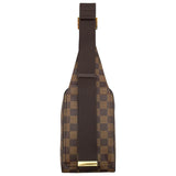 ルイ・ヴィトン LOUIS VUITTON ジェロニモス N51994 ブラウン ダミエ ユニセックス ボディバッグ