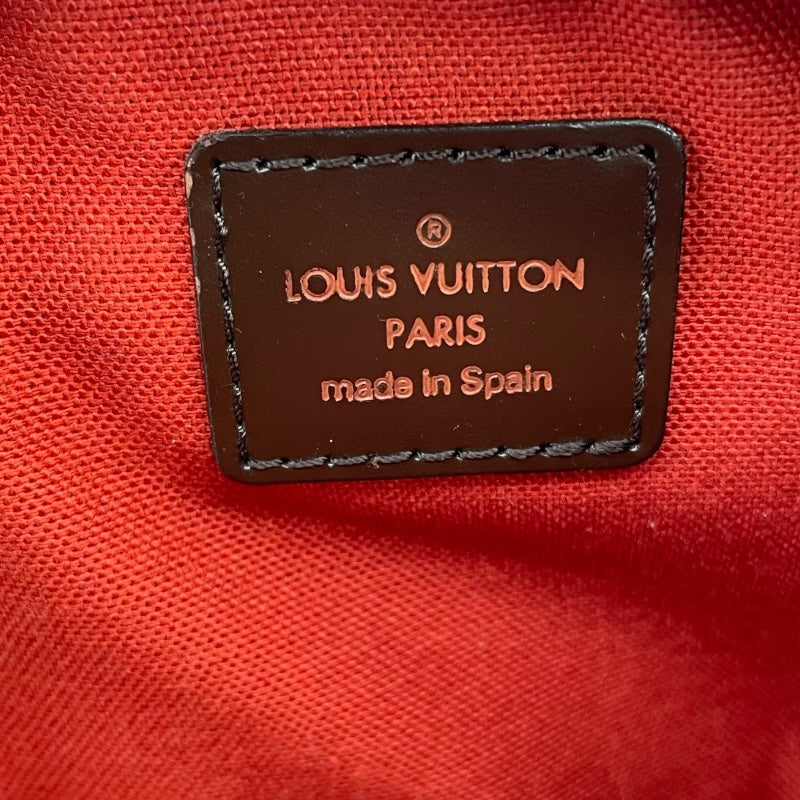 ルイ・ヴィトン LOUIS VUITTON ジェロニモス N51994 ブラウン ダミエ ユニセックス ボディバッグ