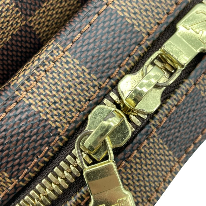 ルイ・ヴィトン LOUIS VUITTON ジェロニモス N51994 ブラウン ダミエ ユニセックス ボディバッグ