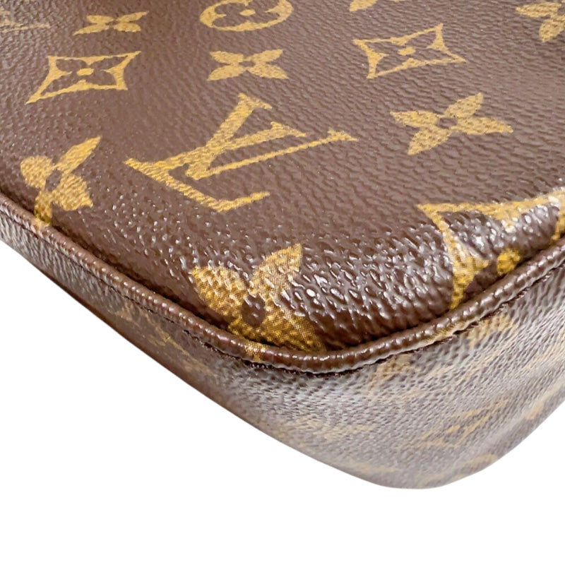 ルイ・ヴィトン LOUIS VUITTON ルーピングMM M51146 ブラウン　ゴールド金具 モノグラム レディース ハンドバッグ