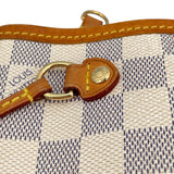 ルイ・ヴィトン LOUIS VUITTON ネヴァーフルPM N40605 ホワイト ダミエ・アズール レディース トートバッグ
