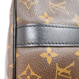 ルイ・ヴィトン LOUIS VUITTON キーポル・バンドリエール 45 M56711 ブラウン/ブラック　ゴールド金具 モノグラム・マカサー メンズ ボストンバッグ