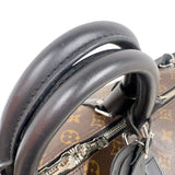 ルイ・ヴィトン LOUIS VUITTON キーポル・バンドリエール 45 M56711 ブラウン/ブラック　ゴールド金具 モノグラム・マカサー メンズ ボストンバッグ