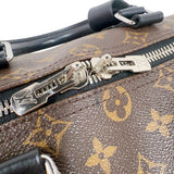 ルイ・ヴィトン LOUIS VUITTON キーポル・バンドリエール 45 M56711 ブラウン/ブラック　ゴールド金具 モノグラム・マカサー メンズ ボストンバッグ