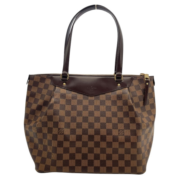 ルイ・ヴィトン LOUIS VUITTON ウェストミンスターGM N41103  ブラウン ダミエ・エベヌ レディース ショルダーバッグ