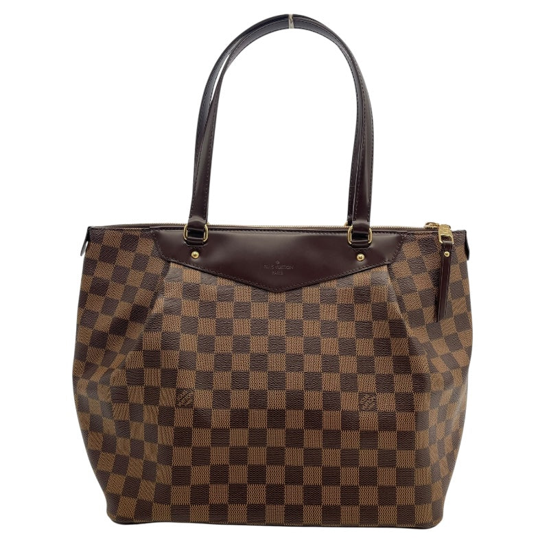 ルイ・ヴィトン LOUIS VUITTON ウェストミンスターGM N41103  ブラウン ダミエ・エベヌ レディース ショルダーバッグ