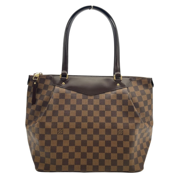 ルイ・ヴィトン LOUIS VUITTON ウェストミンスターGM N41103  ブラウン ダミエ・エベヌ レディース ショルダーバッグ