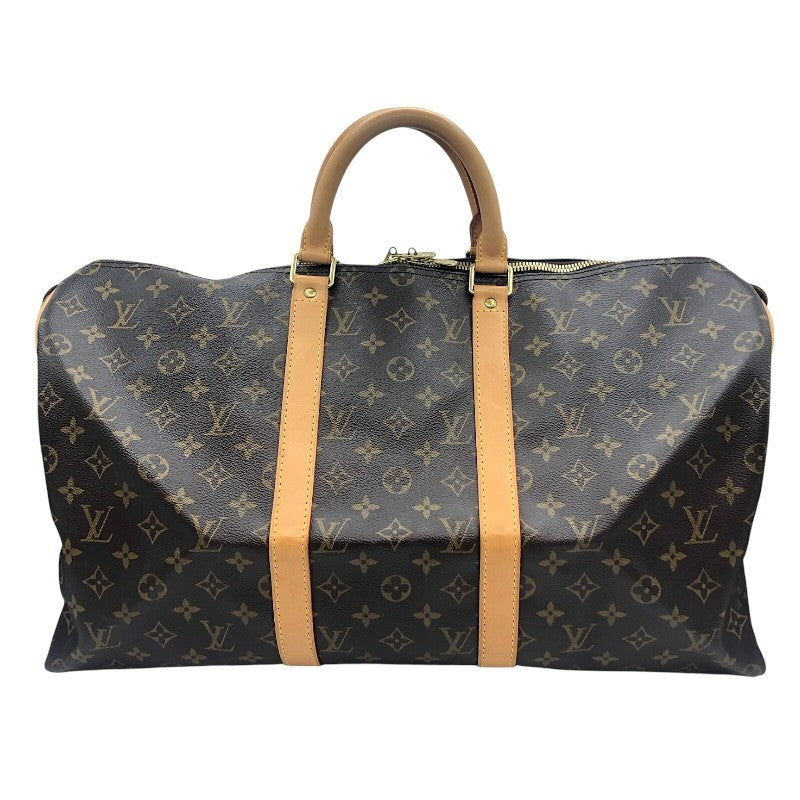 ルイ・ヴィトン LOUIS VUITTON キーボル50 M41426 ブラウン モノグラム ユニセックス ボストンバッグ