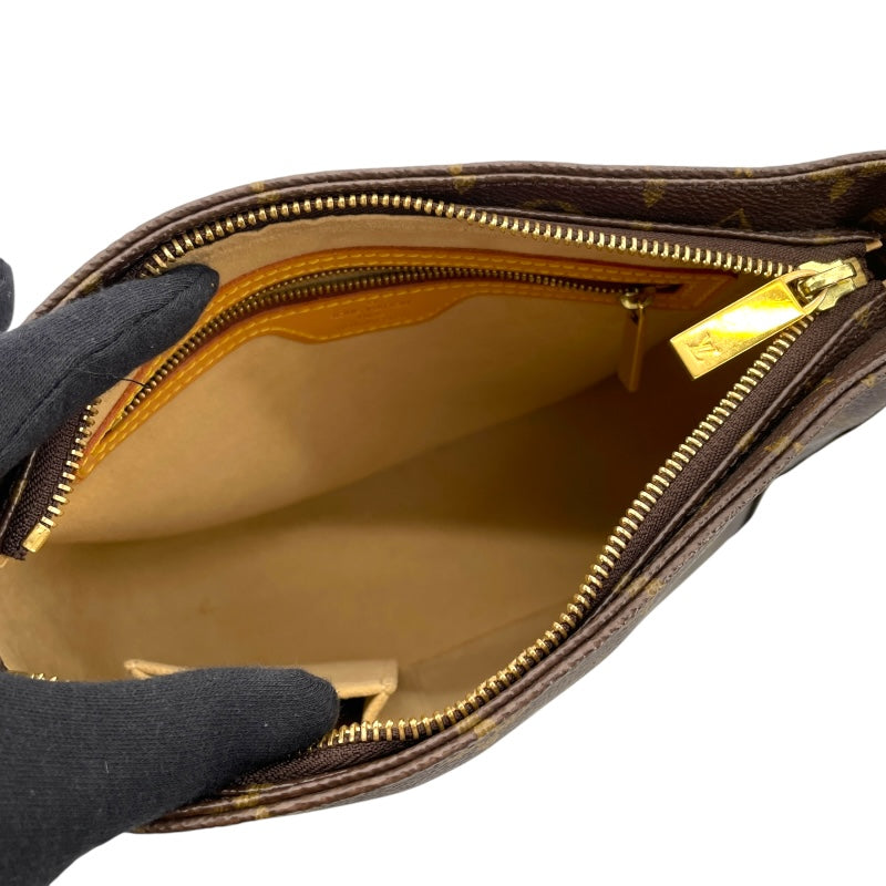 ルイ・ヴィトン LOUIS VUITTON ルーピングMM M51146 ブラウン モノグラム・キャンバス レディース ショルダーバッグ