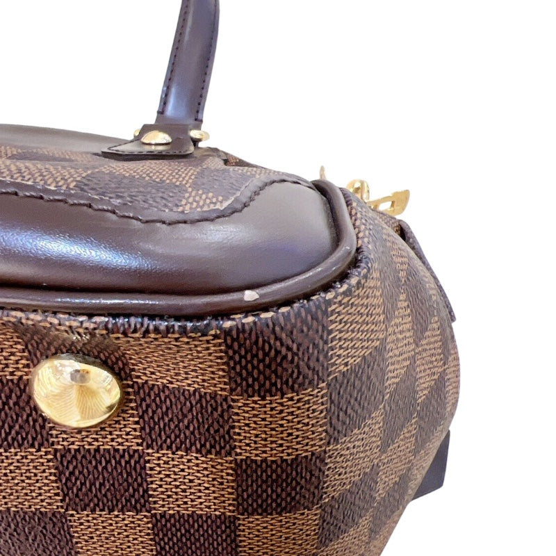 ルイ・ヴィトン LOUIS VUITTON ヴェローナPM N41117 ブラウン ダミエキャンバス レディース ハンドバッグ
