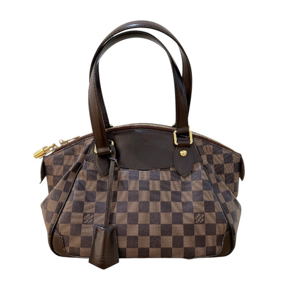 ルイ・ヴィトン LOUIS VUITTON ヴェローナPM N41117 ブラウン ダミエキャンバス レディース ハンドバッグ