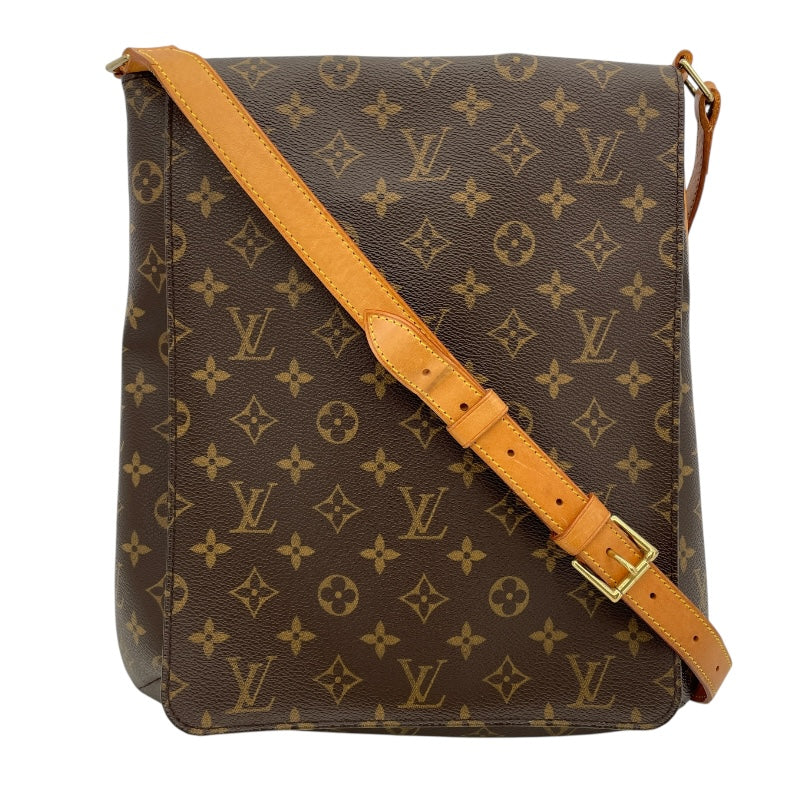 ルイ・ヴィトン LOUIS VUITTON ミュゼット M51256 ブラウン モノグラムキャンバス レディース ショルダーバッグ
