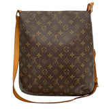 ルイ・ヴィトン LOUIS VUITTON ミュゼット M51256 ブラウン モノグラムキャンバス レディース ショルダーバッグ
