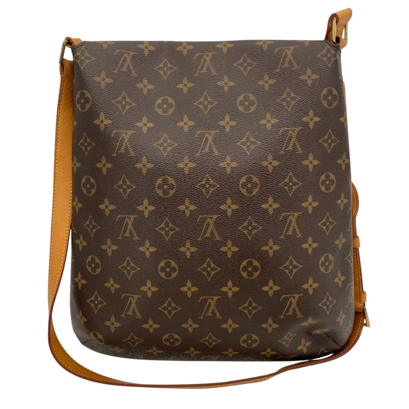 ルイ・ヴィトン LOUIS VUITTON ミュゼット M51256 ブラウン モノグラムキャンバス レディース ショルダーバッグ