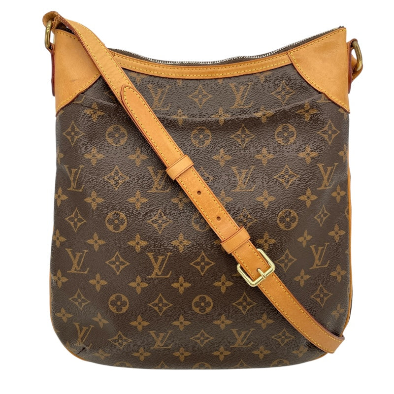 ルイ・ヴィトン LOUIS VUITTON オデオンMM M56389 ブラウン モノグラムキャンバス レディース ショルダーバッグ