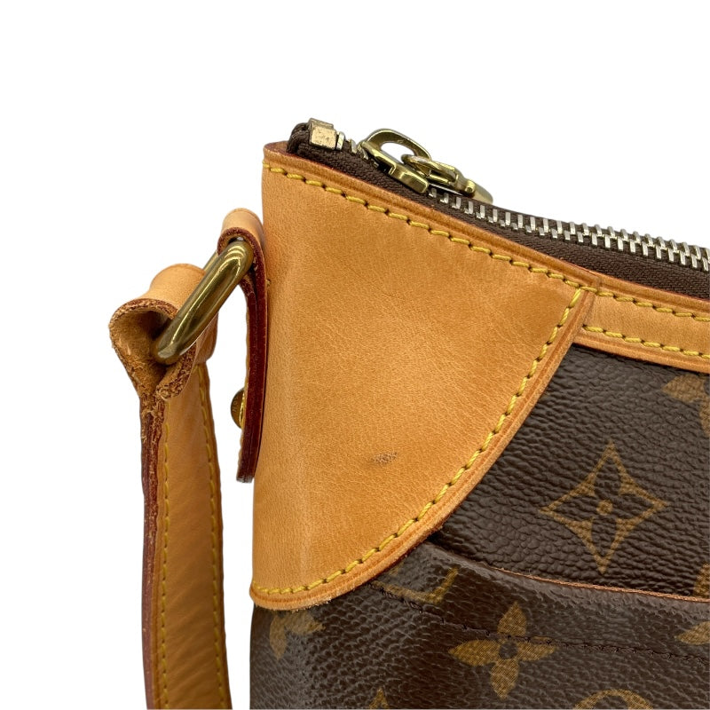 ルイ・ヴィトン LOUIS VUITTON オデオンMM M56389 ブラウン モノグラムキャンバス レディース ショルダーバッグ