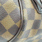 ルイ・ヴィトン LOUIS VUITTON リヴィントンPM N41157 ブラウン ダミエ ユニセックス ハンドバッグ
