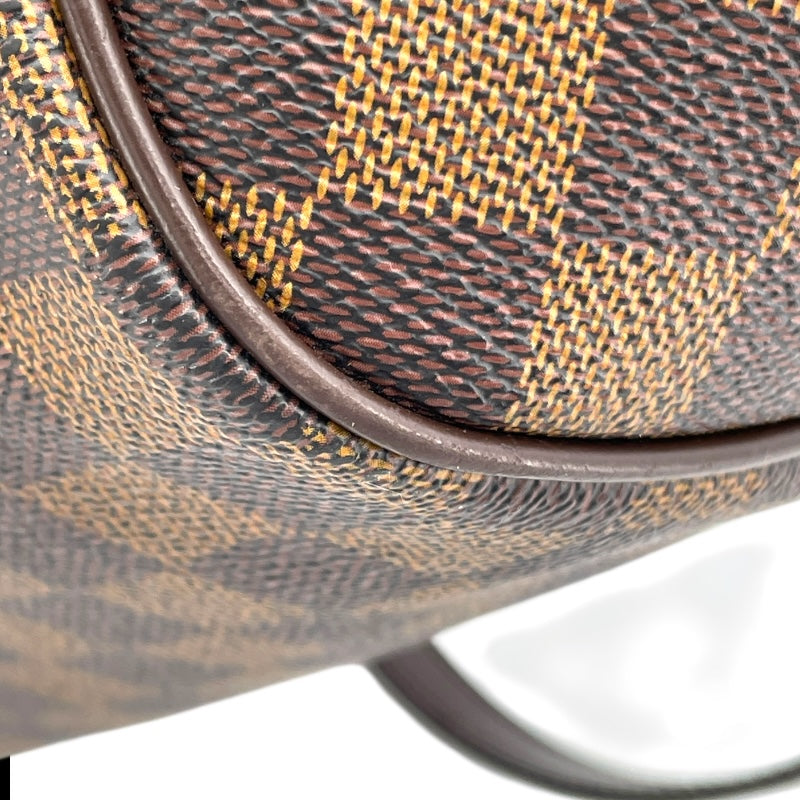 ルイ・ヴィトン LOUIS VUITTON リヴィントンPM N41157 ブラウン ダミエ ユニセックス ハンドバッグ