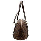 ルイ・ヴィトン LOUIS VUITTON リヴィントンPM N41157 ブラウン ダミエ ユニセックス ハンドバッグ
